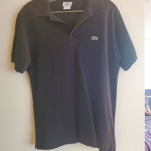 Lacoste polo style in Black.